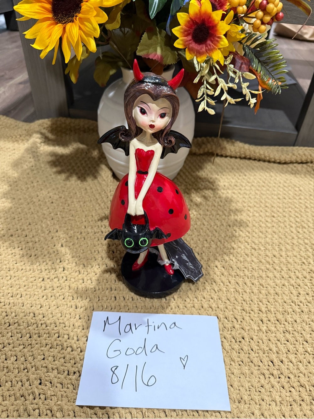 Viral Bella Luxx Devil Girl Statue NWT
